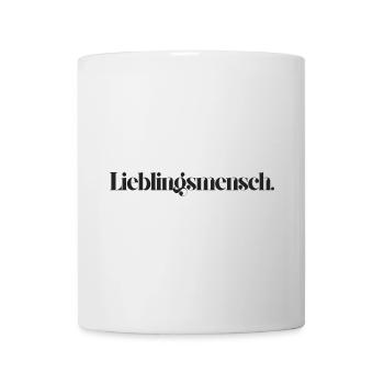 Lieblingsmensch - Tasse - Weiß - Vorne
