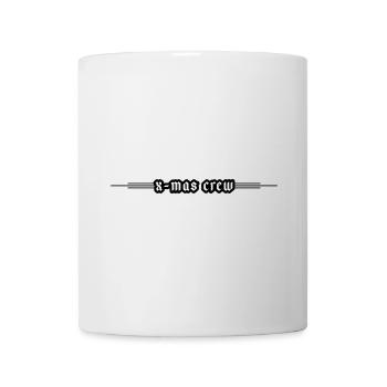 L’équipe de Noël de l’équipe X Mas - Mug blanc - blanc - Devant