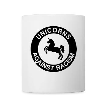 Unicorns Against Racism - Tasse - Weiß - Vorne