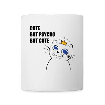 cute but psycho - Mug - white - Front
