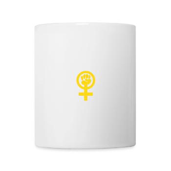 Féminisme féministe - Mug blanc - blanc - Devant