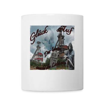Der Letzte macht das Licht aus! Tasse - Tasse - Weiß - Vorne
