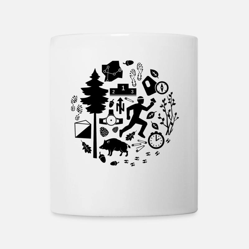 Orientierungslauf_Version2.1 - Mug blanc - blanc