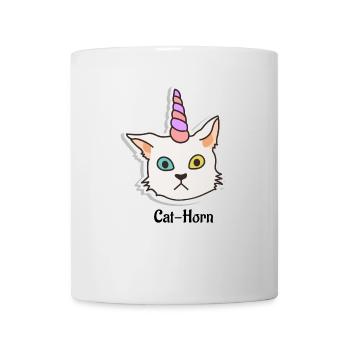 Cat Horn - Tasse - Weiß - Vorne