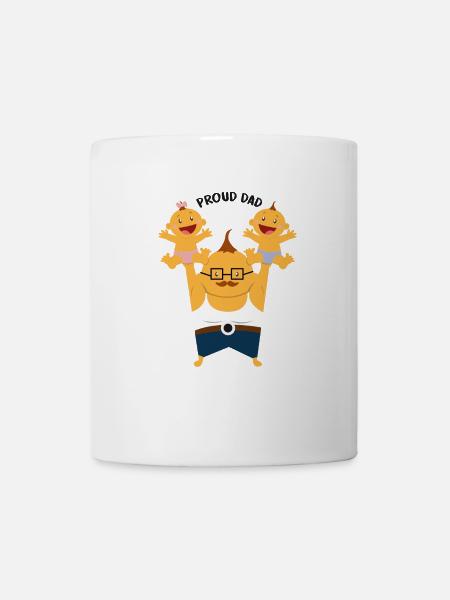 Stolzer Vater - Tasse - Weiß