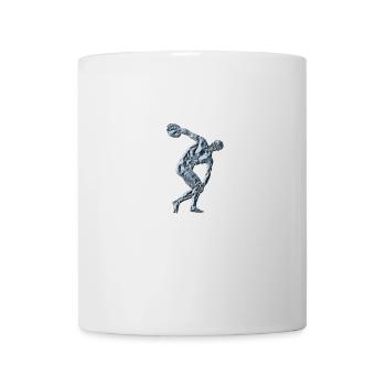 Discus thrower shirt - Mug - white - Front