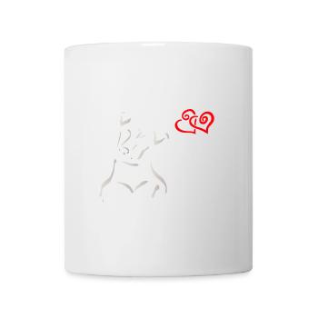 Hundeliebe - Tasse - Weiß - Vorne