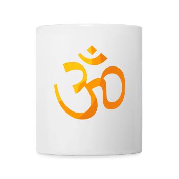 goa om - Tasse - Weiß - Vorne