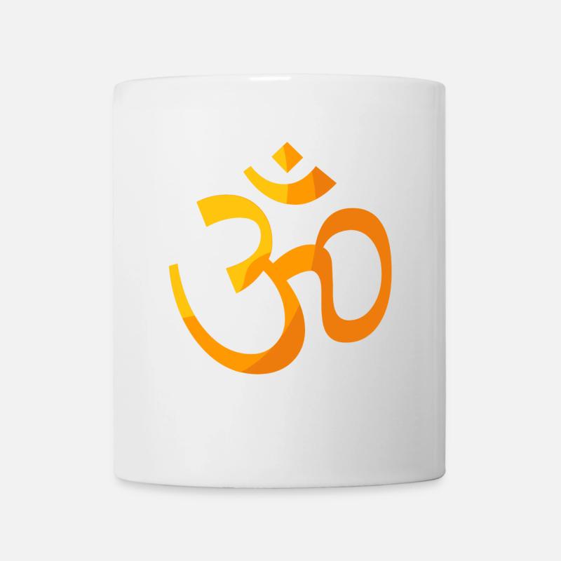 goa om - Tasse - Weiß