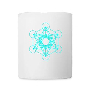 Metatrons Cube 16 - Mug - white - Front