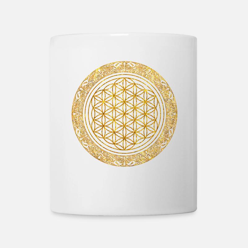 Mandala - Tasse - Weiß