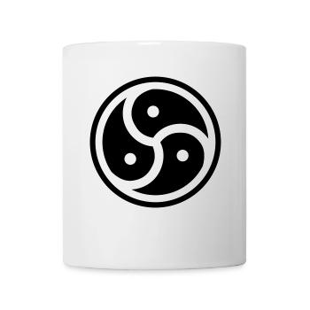Triskele - Man Woman BDSM Lover Gift - Mug - white - Front