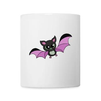 Angry Bat I Evil Bat Gift - Mug - white - Front