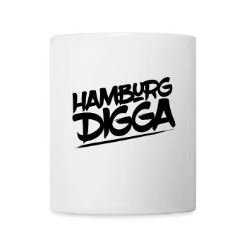 Hamburg Digga - Tasse - Weiß - Vorne