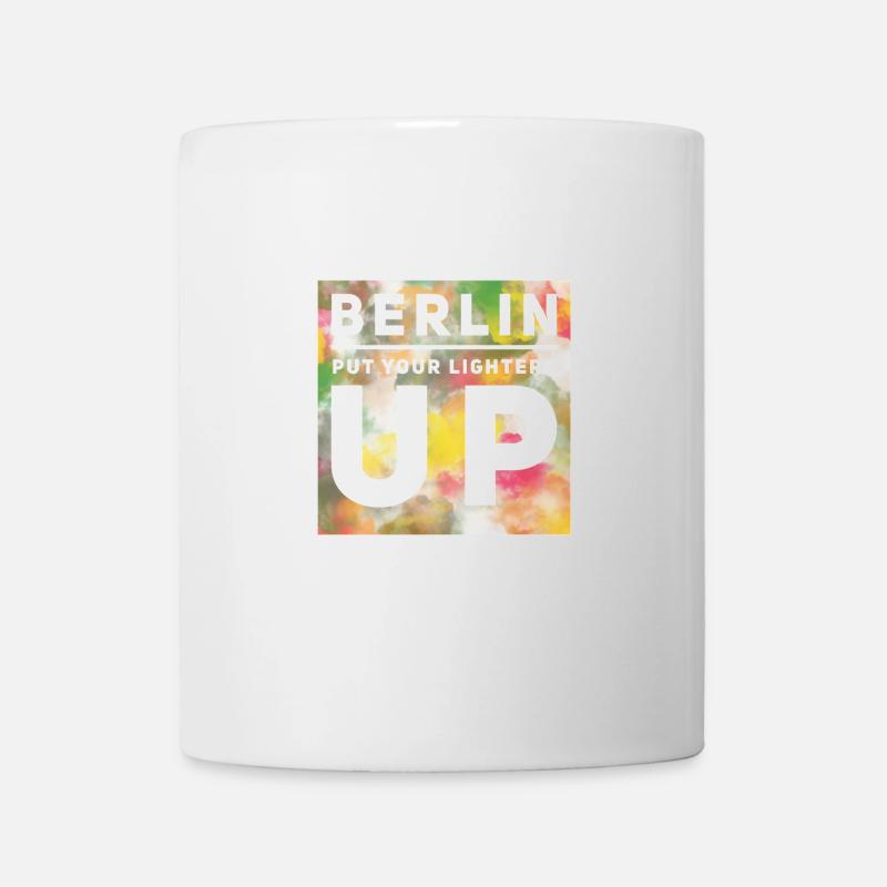 Berlin a levé ses briquets - Mug blanc - blanc