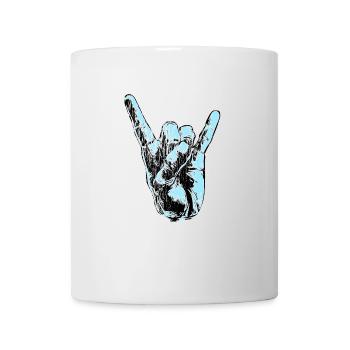 Metal Grunge Rock n Roll Indie Rocker Geschenk - Tasse - Weiß - Vorne