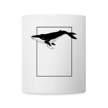 Wal - Tasse - Weiß - Vorne