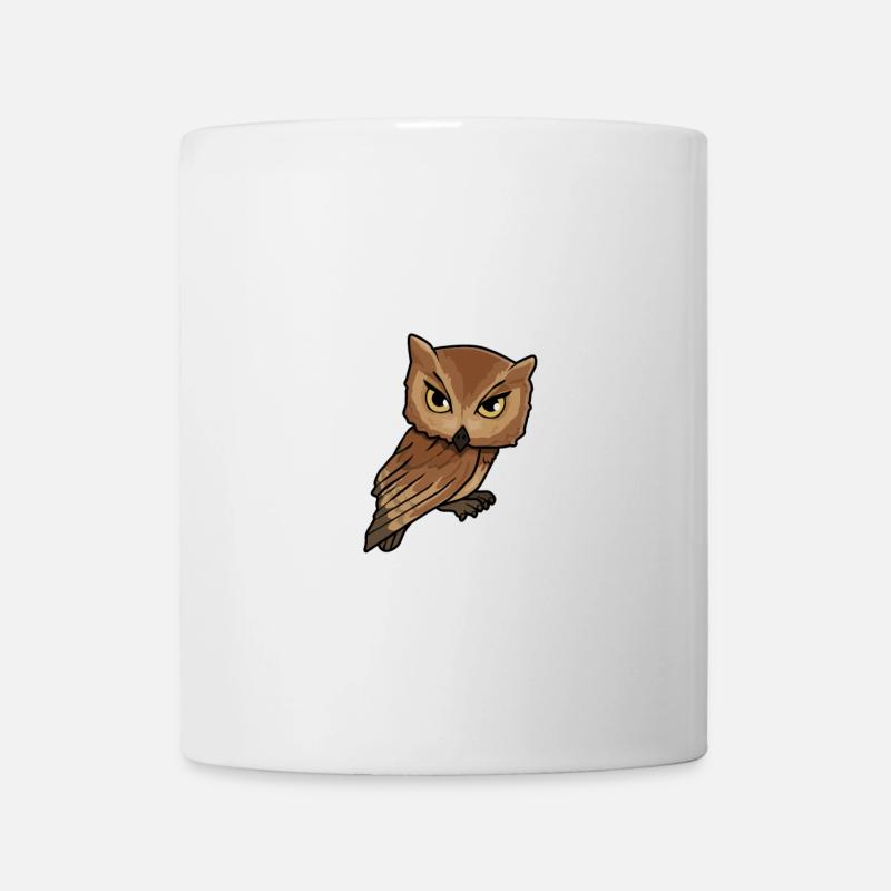 Chibi Owl - Mug blanc - blanc