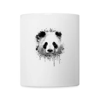 Cool Artistic Panda Portrait ( watercolor design) - Mug - white - Front