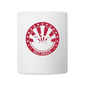 Docker / Dock / Hafenarbeiter / Marin / Boat / Mer - Mug - white - Front