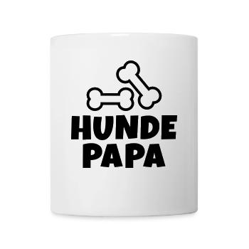 Hundepapa - Tasse - Weiß - Vorne