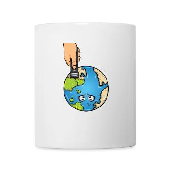 Green Planet - nature, climate change - Mug - white - Front