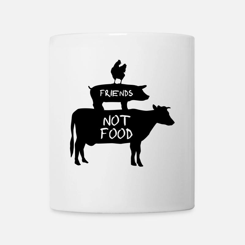 Vegan - Animals are Friends - Mug - white