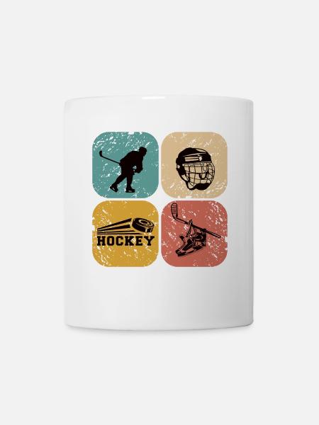 Ice Hockey - Tasse - Weiß