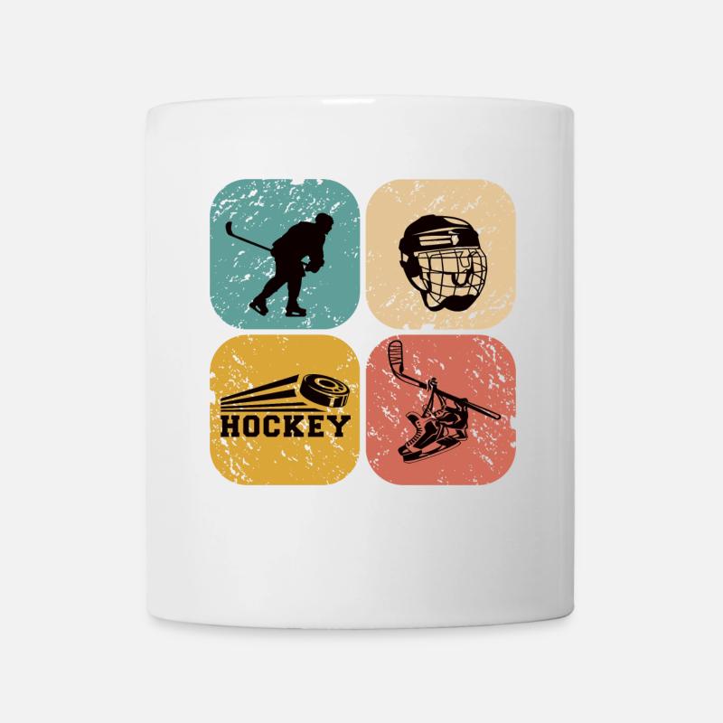 Ice Hockey - Tasse - Weiß