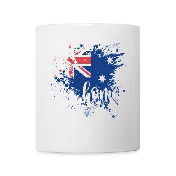 Australie accueil - Mug blanc - blanc - Devant