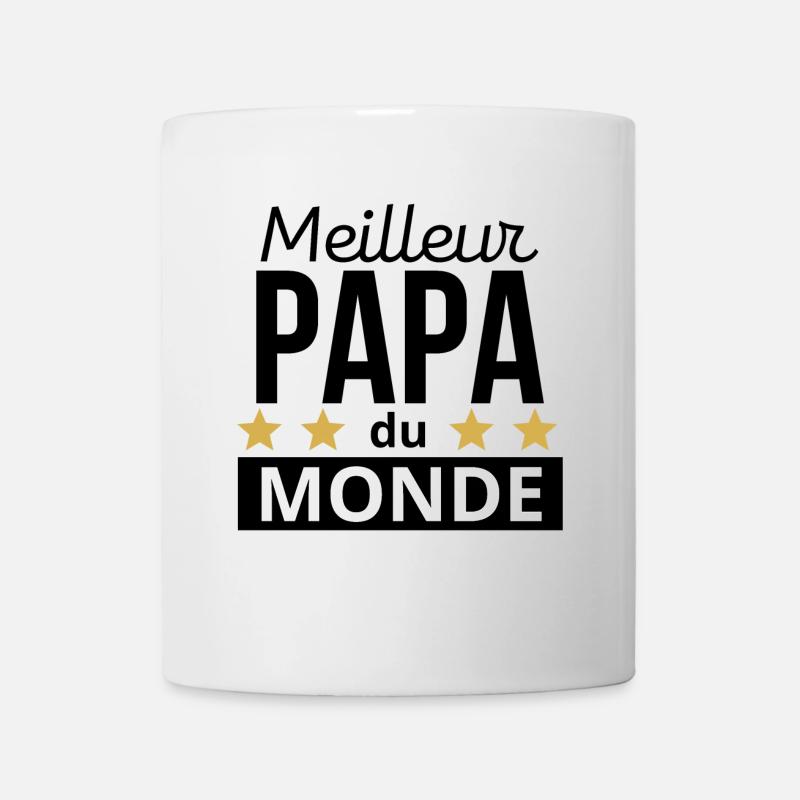 Meilleur papa du monde - Mug blanc - blanc