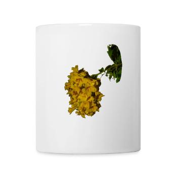 Trompette d'or - Mug blanc - blanc - Devant