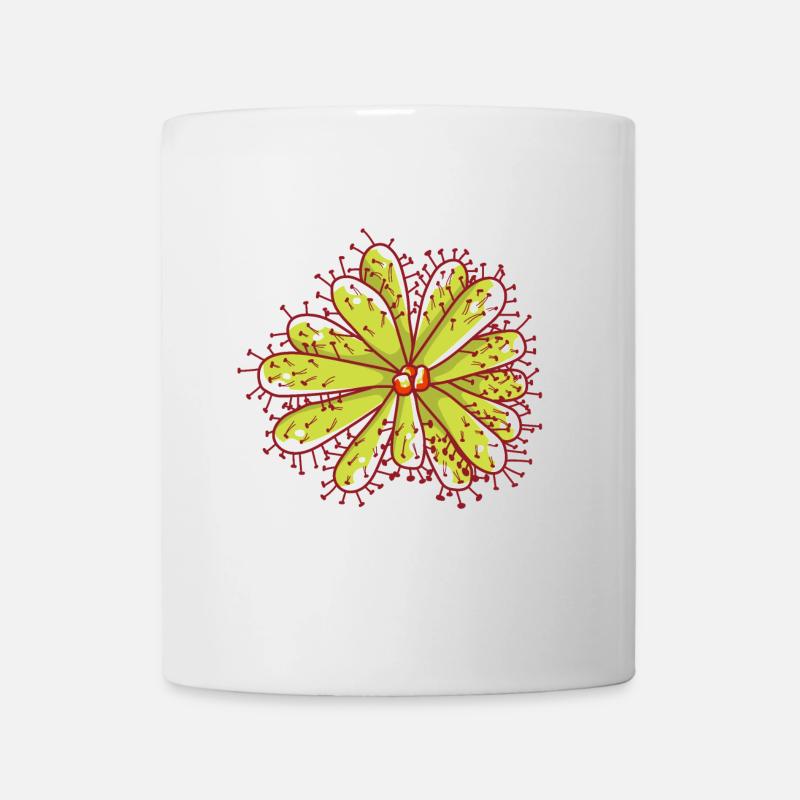 Sonnentau - Fleischfressende Pflanze - Karnivore - Tasse - Weiß