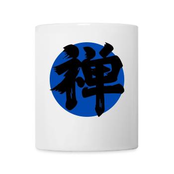Zen Kanji Dark Blue - Mug - white - Front