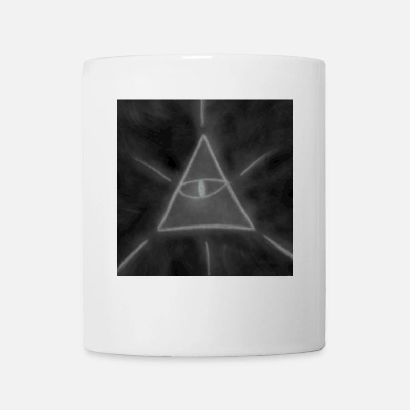 GRAY BEING - Mug - white