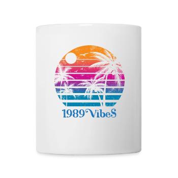 Millésime 1989 - Mug blanc - blanc - Devant