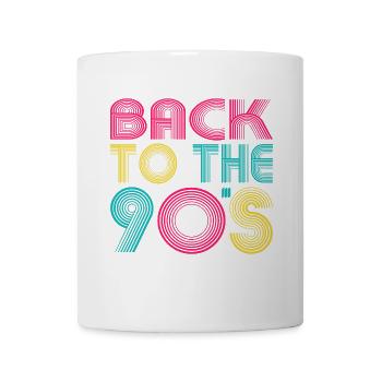 RETOUR AUX ANNÉES 90 - Mug blanc - blanc - Devant