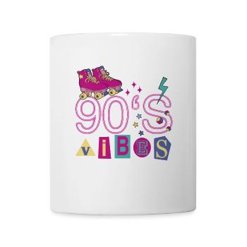Ambiance des années 90 - Mug blanc - blanc - Devant