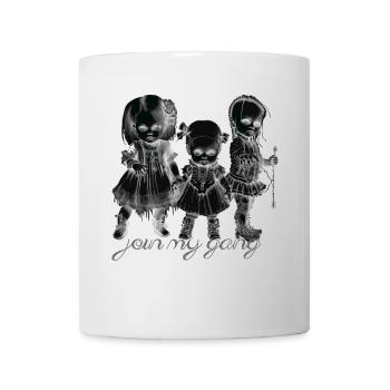 Goth babys schwarz Gothic Familie Kinder - Tasse - Weiß - Vorne