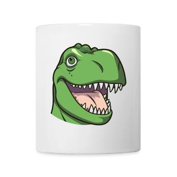 Merry tyrannosaurus - Mug - white - Front