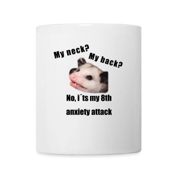 Anxiety attack #8 - Tasse - Weiß - Vorne