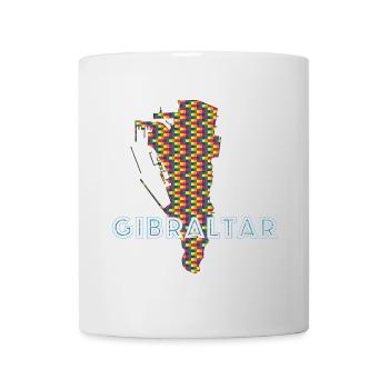 Gibraltar Stolz - Tasse - Weiß - Vorne