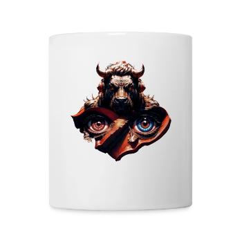 Geekhead-Bull - Mug - white - Front