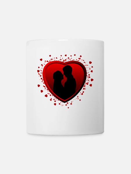 Saint Valentin - Mug blanc - blanc