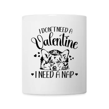 Welsh Corgi Saint-Valentin chiens chien Wilsigns - Mug blanc - blanc - Devant