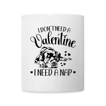 Rottweiler Saint Valentin chiens chien Wilsigns - Mug blanc - blanc - Devant