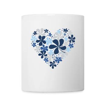 Flower Heart - Mug - white - Front