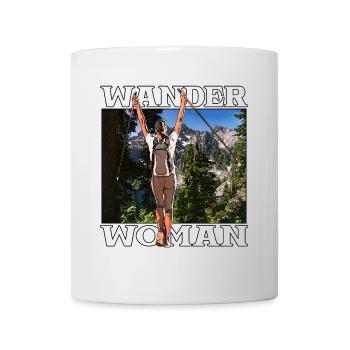 Wander Woman - Tasse - Weiß - Vorne