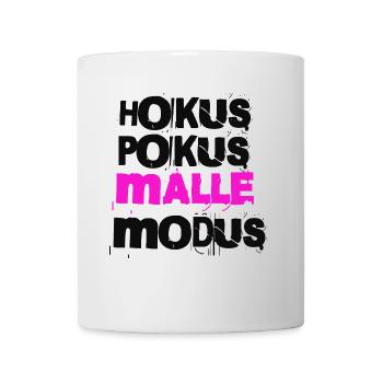 Malle Modus - Tasse - Weiß - Vorne