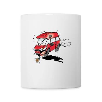 Humorvoller Van - Tasse - Weiß - Vorne